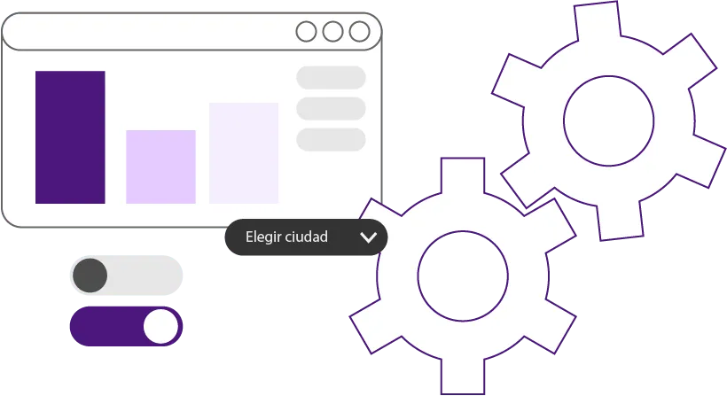 Configurá cada aspecto